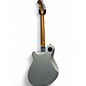 Used Reverend Double Agent OG Silver Freeze Solid Body Electric Guitar