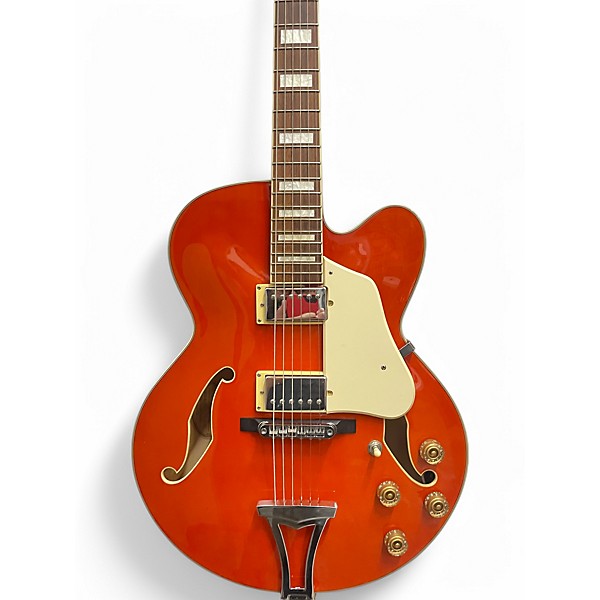 Used Ibanez AF75D ORANGE Hollow Body Electric Guitar