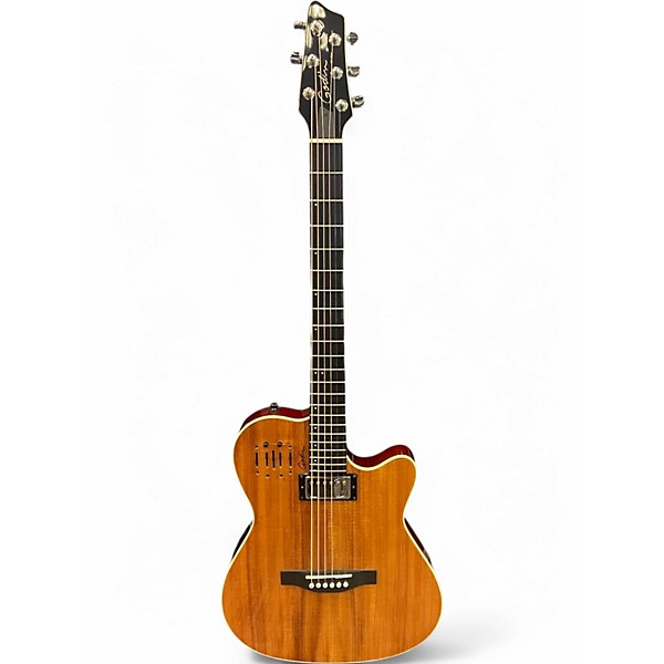 Used Godin A6 Ultra Koa Acoustic Electric Guitar