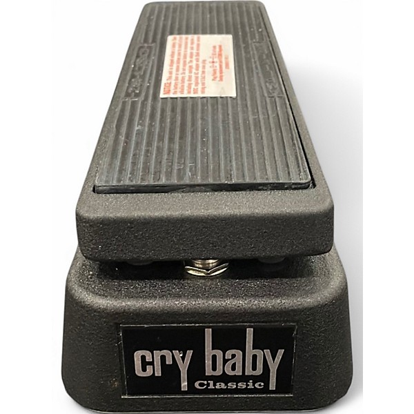 Used Dunlop GCB95F Crybaby Classic Wah With Fasel Inductor Effect Pedal