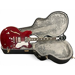 Used Epiphone NOEL GALLAGHER RIVIERA Wine Red Hollow Body Electric Guitar