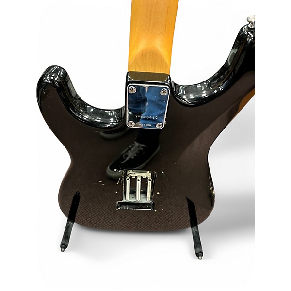 Used Squier Used Squier Standard Stratocaster Black Solid Used Squier Used Squier Standard Stratocaster Black Solid