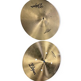 Used Zildjian 14in Quick Beat Hi Hat Pair Cymbal