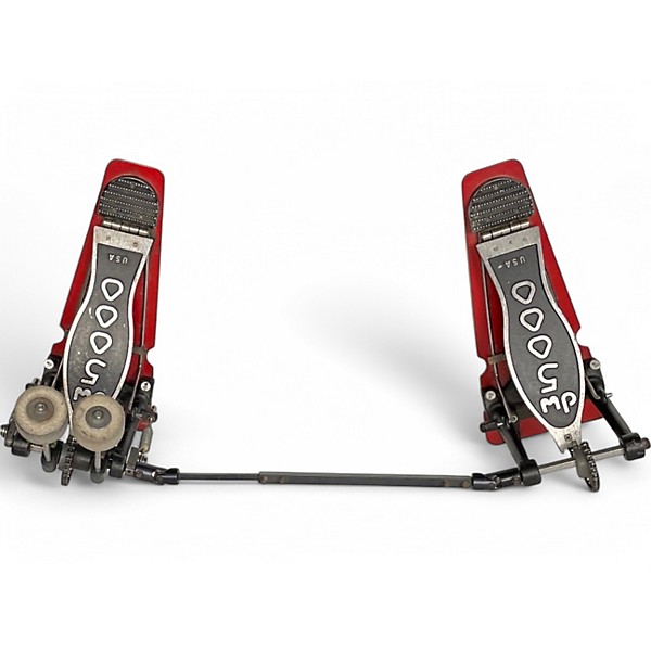 Used DW 5000 Series Double Double Bass Drum Pedal