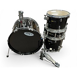 Used Sound Percussion Labs 4 Piece 4 Piece Black Drum Kit