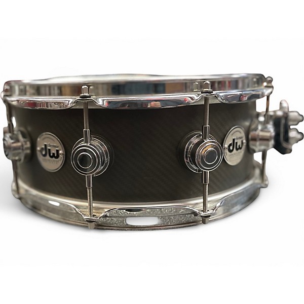 Used DW 5.5X14 COLLECTORS SERIES EDGE CARBON FIBER Drum