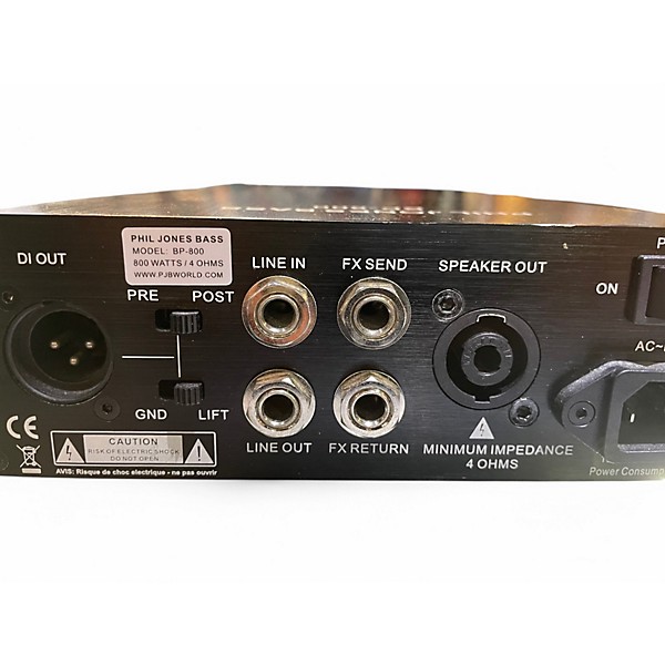 Used Phil Jones Bass BP-800 Bass Amp Head