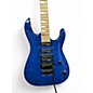 Used Jackson JS34Q Dinky Blue Solid Body Electric Guitar