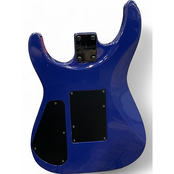 Used Jackson JS34Q Dinky Blue Solid Body Electric Guitar