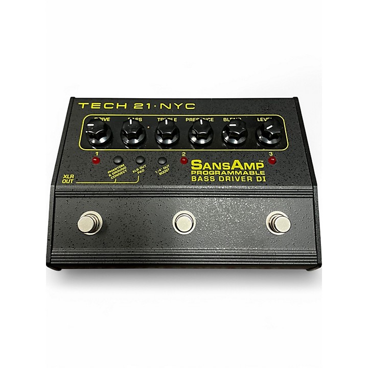 Used Tech 21 Used Tech 21 Sansamp PBDR Bass Driver DI Bass