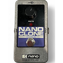 Used Electro-Harmonix Nano Clone Chorus Effect Pedal