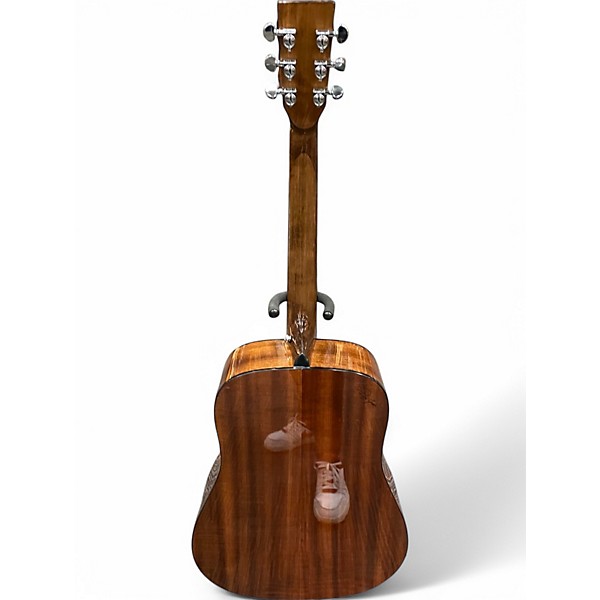 Used Zager ZAD20E Natural Acoustic Electric Guitar