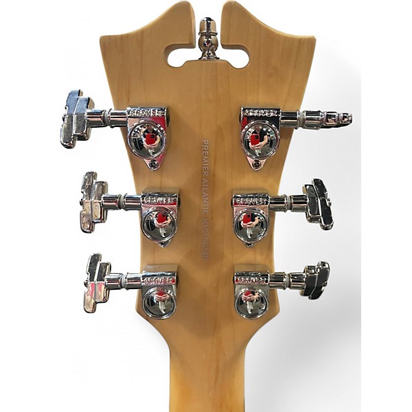 Used D'Angelico Premier Series Atlantic Black Solid Body Electric Guitar