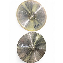 Used Paiste 14in Signature Sound Edge Hi Hat Pair Cymbal