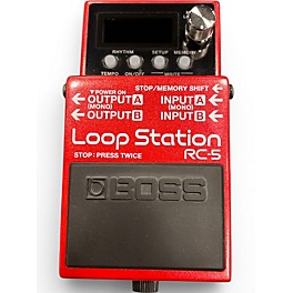Used BOSS RC5 Loop Station Pedal