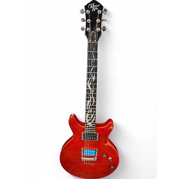 Used Michael Kelly Hourglass Phoenix red Solid Body Electric