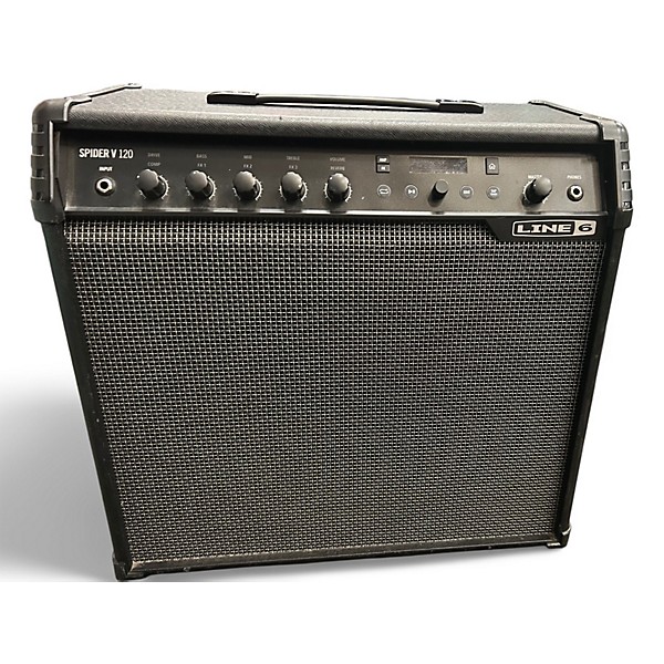 Used Line 6 Spider V 120 1x12 Guitar Combo Amp