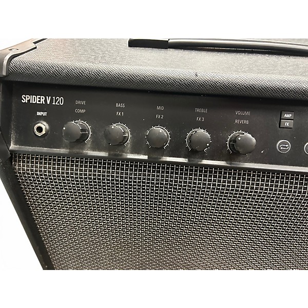 Used Line 6 Spider V 120 1x12 Guitar Combo Amp