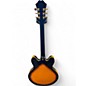 Used Epiphone ES335 2 Color Sunburst Hollow Body Electric Guitar