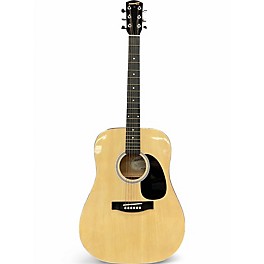 Used Starcaster by Fender ACOUSTIC Natural Acoustic Guitar