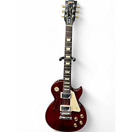 Used Gibson Les Paul Studio Red Solid Body Electric Guitar