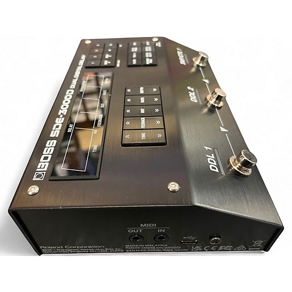 Used BOSS SDE3000D Effect Pedal