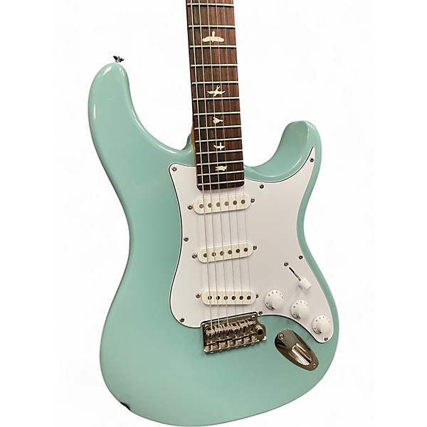 Used PRS Used PRS SE Silver Sky nylon blue Solid Body Used PRS Used PRS SE Silver Sky nylon blue Solid Body