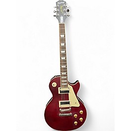 Used Epiphone Les Paul Traditional Pro IV Wine Red Solid Body Electric Guitar