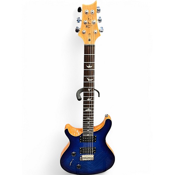 Used PRS SE245 Left Handed Blue Burst Electric Guitar