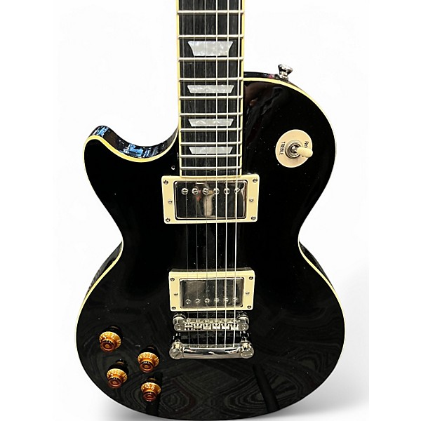 Used Epiphone Les Paul Standard BLACK Solid Body Electric Guitar