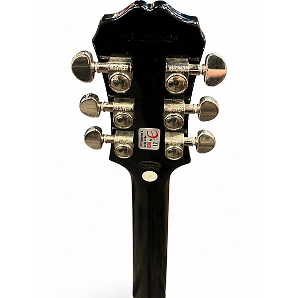 Used Epiphone Les Paul Standard BLACK Solid Body Electric Guitar