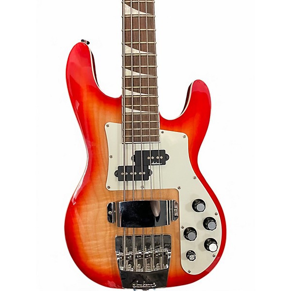 Used Jackson Jackson X Series Concert Bass CBXNT FIREBURST Electric Bass Guitar