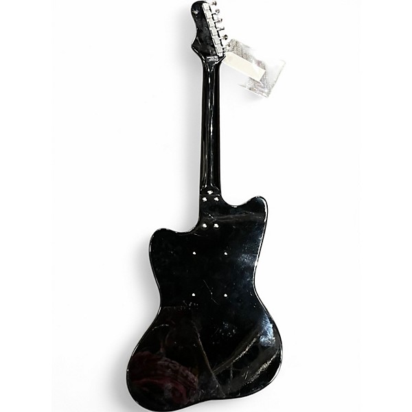 Used Danelectro 67' Heaven reissue Black and White Solid Body Electric Guitar