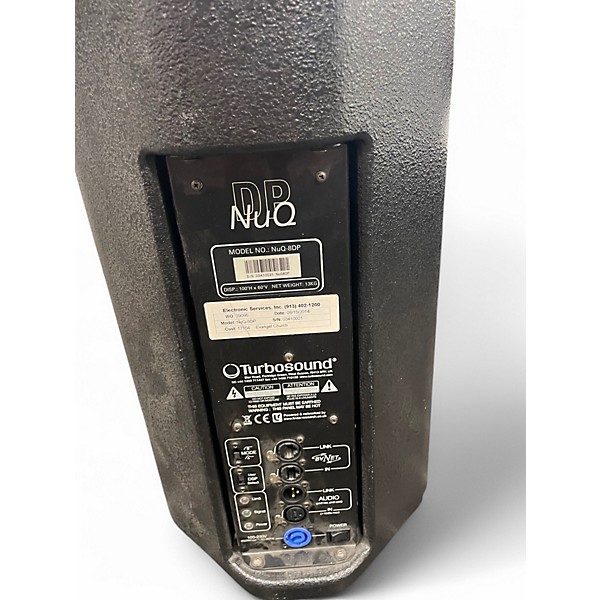 Used Turbosound NuQ-8 DP Powered Speaker
