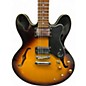 Used Epiphone DOT V5 Vintage Sunburst Hollow Body Electric Guitar