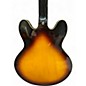 Used Epiphone DOT V5 Vintage Sunburst Hollow Body Electric Guitar