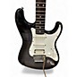 Used Fender Foto Flame Stratocaster Floyd Black Burst Solid Body Electric Guitar