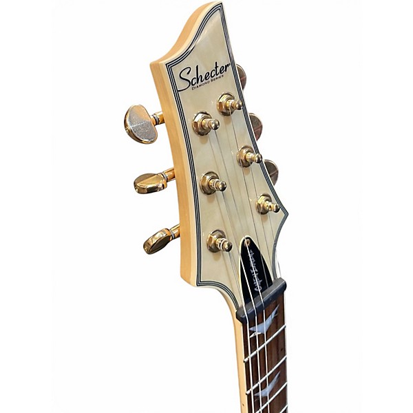 Used Schecter Guitar Research Omen Extreme 6 Natural Solid Body Electric Guitar
