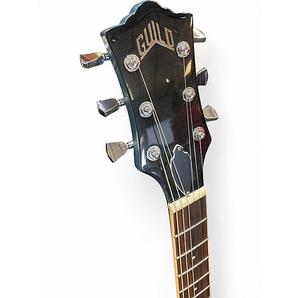 Used Guild SF-1DCGVT Pelham Blue Hollow Body Electric Guitar