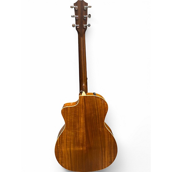 Used 2014 Taylor 214CE Deluxe Koa Natural Acoustic Electric Guitar