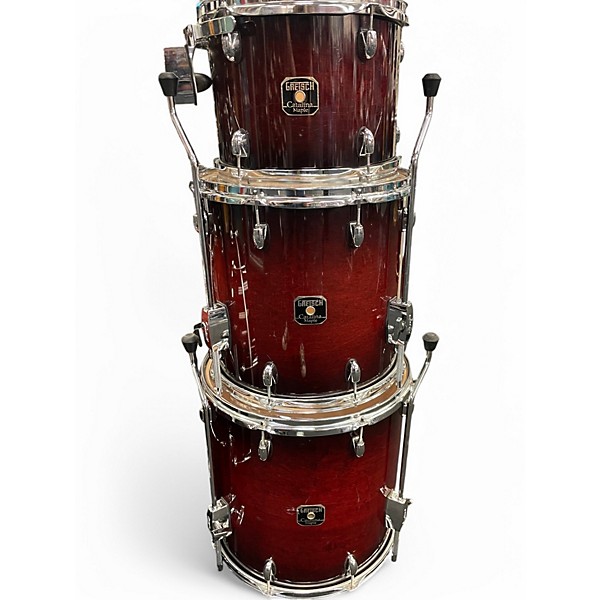 Used Gretsch Drums 4 Piece Catalina Maple Gloss Cherry Burst Drum Kit