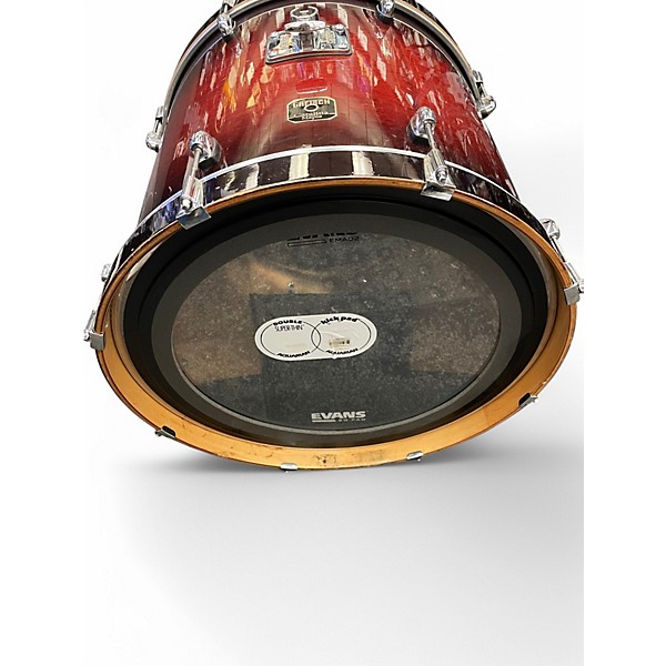 Used Gretsch Drums 4 Piece Catalina Maple Gloss Cherry Burst Drum Kit