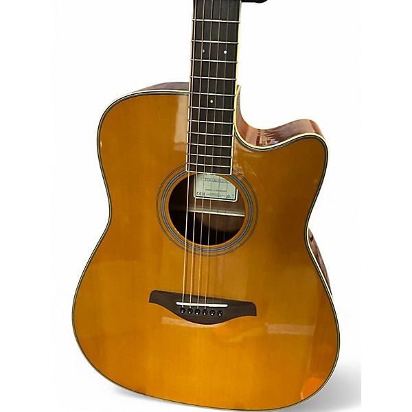 Used Yamaha FGCTA Trans Acoustic Natural Acoustic Electric Guitar