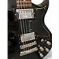 Used Washburn WI-64 Black Solid Body Electric Guitar