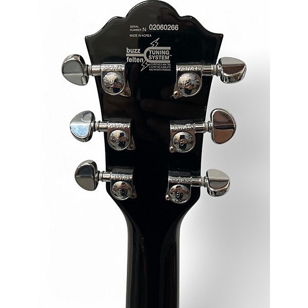 Used Washburn WI-64 Black Solid Body Electric Guitar
