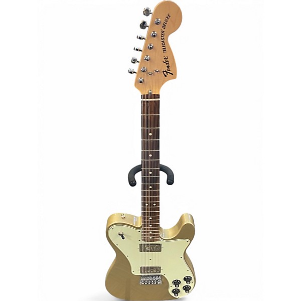 Used Fender CHRIS SHIFLETT TELECASTER Metallic Gold Solid Body Electric Guitar,New Products : American Fashion Style Bags On Sale