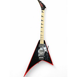 Used Jackson JS32RM BLACK AND RED Solid Body Electric Guitar