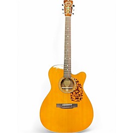 Used Blueridge BR143CE Historic Series 000 Cutaway Natural Acoustic Electric Guitar