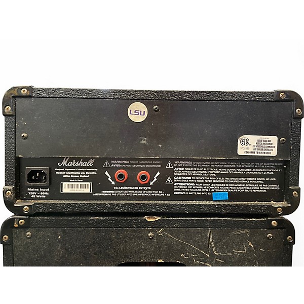 Used Marshall MG15MSII Micro Stack Guitar Stack