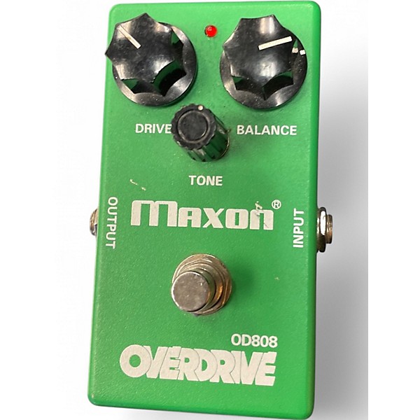 Used Maxon OD808 Overdrive Effect Pedal